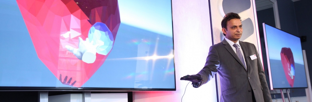Virtual Reality to improve Healthcare: Collaboration with King’s College London